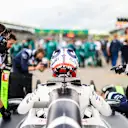 IMOLA, ITALY - APRIL 23: Pierre Gasly of Scuderia AlphaTauri and France  during the sprint ahead of the F1 Grand Prix of Emilia Romagna at Autodromo Enzo e Dino Ferrari on April 23, 2022 in Imola, Italy. (Photo by Peter Fox/Getty Images)