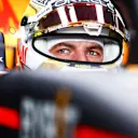 IMOLA, ITALY - APRIL 23: Max Verstappen of the Netherlands and Oracle Red Bull Racing prepares to drive in the garage prior to Sprint ahead of the F1 Grand Prix of Emilia Romagna at Autodromo Enzo e Dino Ferrari on April 23, 2022 in Imola, Italy. (Photo by Mark Thompson/Getty Images)