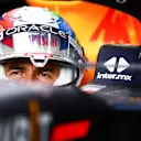 IMOLA, ITALY - APRIL 23: Sergio Perez of Mexico and Oracle Red Bull Racing prepares to drive during Sprint ahead of the F1 Grand Prix of Emilia Romagna at Autodromo Enzo e Dino Ferrari on April 23, 2022 in Imola, Italy. (Photo by Mark Thompson/Getty Images)