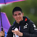 IMOLA, ITALY - APRIL 24: Esteban Ocon of France and Alpine F1 walks to the drivers parade ahead of the F1 Grand Prix of Emilia Romagna at Autodromo Enzo e Dino Ferrari on April 24, 2022 in Imola, Italy. (Photo by Joe Portlock - Formula 1/Formula 1 via Getty Images)