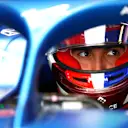 NORTHAMPTON, ENGLAND - JULY 01: Esteban Ocon of France driving the (31) Alpine F1 A522 Renault looks on in the garage during practice ahead of the F1 Grand Prix of Great Britain at Silverstone on July 01, 2022 in Northampton, England. (Photo by Clive Rose/Getty Images)