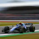 NORTHAMPTON, ENGLAND - JULY 01: Nicholas Latifi of Canada driving the (6) Williams FW44 Mercedes during practice ahead of the F1 Grand Prix of Great Britain at Silverstone on July 01, 2022 in Northampton, England. (Photo by Dan Mullan - Formula 1/Formula 1 via Getty Images)