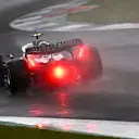 NORTHAMPTON, ENGLAND - JULY 02: Yuki Tsunoda of Japan driving the (22) Scuderia AlphaTauri AT03 on track during qualifying ahead of the F1 Grand Prix of Great Britain at Silverstone on July 02, 2022 in Northampton, England. (Photo by Clive Mason/Getty Images)