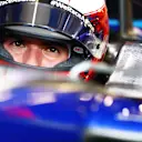BUDAPEST, HUNGARY - JULY 29: Nicholas Latifi of Canada and Williams prepares to drive in the garage during practice ahead of the F1 Grand Prix of Hungary at Hungaroring on July 29, 2022 in Budapest, Hungary. (Photo by Mark Thompson/Getty Images)