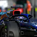 BUDAPEST, HUNGARY - JULY 29: Alexander Albon of Thailand driving the (23) Williams FW44 Mercedes in the Pitlane during practice ahead of the F1 Grand Prix of Hungary at Hungaroring on July 29, 2022 in Budapest, Hungary. (Photo by Dan Mullan/Getty Images)