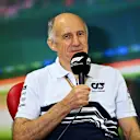 BUDAPEST, HUNGARY - JULY 30: Scuderia AlphaTauri Team Principal Franz Tost attends the Team Principals Press Conference prior to final practice ahead of the F1 Grand Prix of Hungary at Hungaroring on July 30, 2022 in Budapest, Hungary. (Photo by Dan Mullan/Getty Images)
