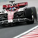 BUDAPEST, HUNGARY - JULY 30: Valtteri Bottas of Finland driving the (77) Alfa Romeo F1 C42 Ferrari on track during final practice ahead of the F1 Grand Prix of Hungary at Hungaroring on July 30, 2022 in Budapest, Hungary. (Photo by Joe Portlock - Formula 1/Formula 1 via Getty Images)