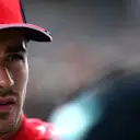 BUDAPEST, HUNGARY - JULY 30: Third placed qualifier Charles Leclerc of Monaco and Ferrari looks on in parc ferme during qualifying ahead of the F1 Grand Prix of Hungary at Hungaroring on July 30, 2022 in Budapest, Hungary. (Photo by Mario Renzi - Formula 1/Formula 1 via Getty Images)
