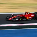 BUDAPEST, HUNGARY - JULY 30: Charles Leclerc of Monaco driving the (16) Ferrari F1-75 on track during qualifying ahead of the F1 Grand Prix of Hungary at Hungaroring on July 30, 2022 in Budapest, Hungary. (Photo by Bryn Lennon - Formula 1/Formula 1 via Getty Images)