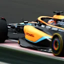 BUDAPEST, HUNGARY - JULY 31: Daniel Ricciardo of Australia driving the (3) McLaren MCL36 Mercedes on track during the F1 Grand Prix of Hungary at Hungaroring on July 31, 2022 in Budapest, Hungary. (Photo by Bryn Lennon - Formula 1/Formula 1 via Getty Images)