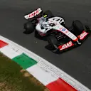 MONZA, ITALY - SEPTEMBER 09: Antonion Giovinazzi of Italy driving the (99) Haas F1 VF-22 Ferrari on track during practice ahead of the F1 Grand Prix of Italy at Autodromo Nazionale Monza on September 09, 2022 in Monza, Italy. (Photo by Dan Mullan/Getty Images)