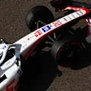 MONZA, ITALY - SEPTEMBER 09: Kevin Magnussen of Denmark driving the (20) Haas F1 VF-22 Ferrari on track during practice ahead of the F1 Grand Prix of Italy at Autodromo Nazionale Monza on September 09, 2022 in Monza, Italy. (Photo by Mark Thompson/Getty Images)