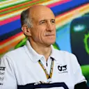 MONZA, ITALY - SEPTEMBER 10: Scuderia AlphaTauri Team Principal Franz Tost attends the Team Principals Press Conference prior to final practice ahead of the F1 Grand Prix of Italy at Autodromo Nazionale Monza on September 10, 2022 in Monza, Italy. (Photo by Dan Mullan/Getty Images)