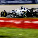 MONZA, ITALY - SEPTEMBER 10: Pierre Gasly of Scuderia AlphaTauri and France  during qualifying ahead of the F1 Grand Prix of Italy at Autodromo Nazionale Monza on September 10, 2022 in Monza, Italy. (Photo by Peter Fox/Getty Images)