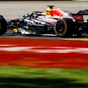 MONZA, ITALY - SEPTEMBER 10: Max Verstappen of Red Bull Racing and The Netherlands  during qualifying ahead of the F1 Grand Prix of Italy at Autodromo Nazionale Monza on September 10, 2022 in Monza, Italy. (Photo by Peter Fox/Getty Images)