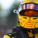 MONZA, ITALY - SEPTEMBER 10: Pole position qualifier Charles Leclerc of Monaco and Ferrari celebrates in parc ferme during qualifying ahead of the F1 Grand Prix of Italy at Autodromo Nazionale Monza on September 10, 2022 in Monza, Italy. (Photo by Dan Istitene - Formula 1/Formula 1 via Getty Images)