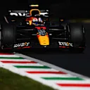 MONZA, ITALY - SEPTEMBER 11: Sergio Perez of Mexico driving the (11) Oracle Red Bull Racing RB18 on track during the F1 Grand Prix of Italy at Autodromo Nazionale Monza on September 11, 2022 in Monza, Italy. (Photo by Dan Mullan/Getty Images)