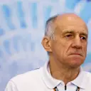SUZUKA, JAPAN - OCTOBER 08: Scuderia AlphaTauri Team Principal Franz Tost attends the Team Principals Press Conference prior to final practice ahead of the F1 Grand Prix of Japan at Suzuka International Racing Course on October 08, 2022 in Suzuka, Japan. (Photo by Bryn Lennon/Getty Images)