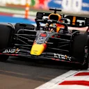 MEXICO CITY, MEXICO - OCTOBER 28: Max Verstappen of the Netherlands driving the (1) Oracle Red Bull Racing RB18 on track during practice ahead of the F1 Grand Prix of Mexico at Autodromo Hermanos Rodriguez on October 28, 2022 in Mexico City, Mexico. (Photo by Chris Graythen/Getty Images)