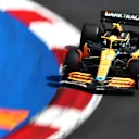 MEXICO CITY, MEXICO - OCTOBER 29: Lando Norris of Great Britain driving the (4) McLaren MCL36 Mercedes on track during final practice ahead of the F1 Grand Prix of Mexico at Autodromo Hermanos Rodriguez on October 29, 2022 in Mexico City, Mexico. (Photo by Mark Thompson/Getty Images )