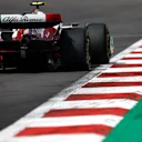 MEXICO CITY, MEXICO - OCTOBER 29: Zhou Guanyu of China driving the (24) Alfa Romeo F1 C42 Ferrari on track during final practice ahead of the F1 Grand Prix of Mexico at Autodromo Hermanos Rodriguez on October 29, 2022 in Mexico City, Mexico. (Photo by Chris Graythen/Getty Images)
