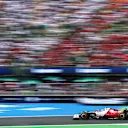 MEXICO CITY, MEXICO - OCTOBER 30: Zhou Guanyu of China driving the (24) Alfa Romeo F1 C42 Ferrari on track during the F1 Grand Prix of Mexico at Autodromo Hermanos Rodriguez on October 30, 2022 in Mexico City, Mexico. (Photo by Dan Istitene - Formula 1/Formula 1 via Getty Images)