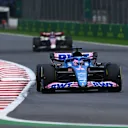 MEXICO CITY, MEXICO - OCTOBER 30: Fernando Alonso of Spain driving the (14) Alpine F1 A522 Renault on track during the F1 Grand Prix of Mexico at Autodromo Hermanos Rodriguez on October 30, 2022 in Mexico City, Mexico. (Photo by Clive Mason - Formula 1/Formula 1 via Getty Images)
