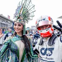 MEXICO CITY, MEXICO - OCTOBER 30: Pierre Gasly of Scuderia AlphaTauri and France on the grid during the F1 Grand Prix of Mexico at Autodromo Hermanos Rodriguez on October 30, 2022 in Mexico City, Mexico. (Photo by Peter Fox/Getty Images )