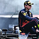 MEXICO CITY, MEXICO - OCTOBER 30: Race winner Max Verstappen of the Netherlands and Oracle Red Bull Racing celebrates in parc ferme during the F1 Grand Prix of Mexico at Autodromo Hermanos Rodriguez on October 30, 2022 in Mexico City, Mexico. (Photo by Clive Mason - Formula 1/Formula 1 via Getty Images)