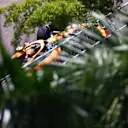 MIAMI, FLORIDA - MAY 06: Lando Norris of Great Britain driving the (4) McLaren MCL36 Mercedes on track during practice ahead of the F1 Grand Prix of Miami at the Miami International Autodrome on May 06, 2022 in Miami, Florida. (Photo by Dan Istitene - Formula 1/Formula 1 via Getty Images)