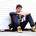 MIAMI, FLORIDA - MAY 08: Race winner Max Verstappen of the Netherlands and Oracle Red Bull Racing takes a drink in parc ferme during the F1 Grand Prix of Miami at the Miami International Autodrome on May 08, 2022 in Miami, Florida. (Photo by Dan Istitene - Formula 1/Formula 1 via Getty Images)