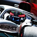 MONTE-CARLO, MONACO - MAY 28: George Russell of Great Britain driving the (63) Mercedes AMG Petronas F1 Team W13 on track during final practice ahead of the F1 Grand Prix of Monaco at Circuit de Monaco on May 28, 2022 in Monte-Carlo, Monaco. (Photo by Clive Rose/Getty Images)