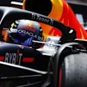 MONTE-CARLO, MONACO - MAY 28: Sergio Perez of Mexico driving the (11) Oracle Red Bull Racing RB18 on track during final practice ahead of the F1 Grand Prix of Monaco at Circuit de Monaco on May 28, 2022 in Monte-Carlo, Monaco. (Photo by Clive Rose/Getty Images)