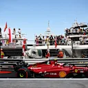 MONTE-CARLO, MONACO - MAY 28: Carlos Sainz of Spain driving (55) the Ferrari F1-75 on track during qualifying ahead of the F1 Grand Prix of Monaco at Circuit de Monaco on May 28, 2022 in Monte-Carlo, Monaco. (Photo by Clive Mason - Formula 1/Formula 1 via Getty Images)