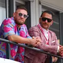 MONTE-CARLO, MONACO - MAY 28: Conor McGregor watches the action from the pitlane during qualifying ahead of the F1 Grand Prix of Monaco at Circuit de Monaco on May 28, 2022 in Monte-Carlo, Monaco. (Photo by Mark Thompson/Getty Images)