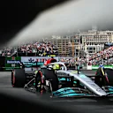 MONTE-CARLO, MONACO - MAY 28: Lewis Hamilton of Great Britain driving the (44) Mercedes AMG Petronas F1 Team W13 on track during qualifying ahead of the F1 Grand Prix of Monaco at Circuit de Monaco on May 28, 2022 in Monte-Carlo, Monaco. (Photo by Clive Mason - Formula 1/Formula 1 via Getty Images)
