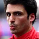MONTE-CARLO, MONACO - MAY 28: Second placed qualifier Carlos Sainz of Spain and Ferrari looks on in parc ferme during qualifying ahead of the F1 Grand Prix of Monaco at Circuit de Monaco on May 28, 2022 in Monte-Carlo, Monaco. (Photo by Mario Renzi - Formula 1/Formula 1 via Getty Images)