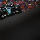 ZANDVOORT, NETHERLANDS - SEPTEMBER 02: Sebastian Vettel of Germany driving the (5) Aston Martin AMR22 Mercedes on track during practice ahead of the F1 Grand Prix of The Netherlands at Circuit Zandvoort on September 02, 2022 in Zandvoort, Netherlands. (Photo by Clive Mason/Getty Images)