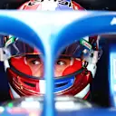 ZANDVOORT, NETHERLANDS - SEPTEMBER 02: Esteban Ocon of France and Alpine F1 prepares to drive in the garage during practice ahead of the F1 Grand Prix of The Netherlands at Circuit Zandvoort on September 02, 2022 in Zandvoort, Netherlands. (Photo by Alex Pantling - Formula 1/Formula 1 via Getty Images)