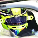 ZANDVOORT, NETHERLANDS - SEPTEMBER 02: Lewis Hamilton of Great Britain and Mercedes prepares to drive in the garage during practice ahead of the F1 Grand Prix of The Netherlands at Circuit Zandvoort on September 02, 2022 in Zandvoort, Netherlands. (Photo by Alex Pantling - Formula 1/Formula 1 via Getty Images)