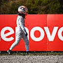 ZANDVOORT, NETHERLANDS - SEPTEMBER 02: Yuki Tsunoda of Japan and Scuderia AlphaTauri walks back to the pitlane after stopping on track during practice ahead of the F1 Grand Prix of The Netherlands at Circuit Zandvoort on September 02, 2022 in Zandvoort, Netherlands. (Photo by Clive Mason/Getty Images)