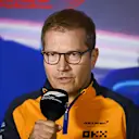 ZANDVOORT, NETHERLANDS - SEPTEMBER 03: McLaren Team Principal Andreas Seidl attends the Team Principals Press Conference prior to final practice ahead of the F1 Grand Prix of The Netherlands at Circuit Zandvoort on September 03, 2022 in Zandvoort, Netherlands. (Photo by Clive Mason/Getty Images)