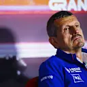 ZANDVOORT, NETHERLANDS - SEPTEMBER 03: Haas F1 Team Principal Guenther Steiner attends the Team Principals Press Conference prior to final practice ahead of the F1 Grand Prix of The Netherlands at Circuit Zandvoort on September 03, 2022 in Zandvoort, Netherlands. (Photo by Clive Mason/Getty Images)