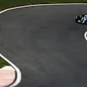 ZANDVOORT, NETHERLANDS - SEPTEMBER 03: George Russell of Great Britain driving the (63) Mercedes AMG Petronas F1 Team W13 on track during final practice ahead of the F1 Grand Prix of The Netherlands at Circuit Zandvoort on September 03, 2022 in Zandvoort, Netherlands. (Photo by Dan Mullan/Getty Images)