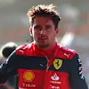 ZANDVOORT, NETHERLANDS - SEPTEMBER 03: Second placed qualifier Charles Leclerc of Monaco and Ferrari looks on in parc ferme during qualifying ahead of the F1 Grand Prix of The Netherlands at Circuit Zandvoort on September 03, 2022 in Zandvoort, Netherlands. (Photo by Dan Istitene - Formula 1/Formula 1 via Getty Images)