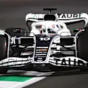 JEDDAH, SAUDI ARABIA - MARCH 26: Pierre Gasly of France driving the (10) Scuderia AlphaTauri AT03 on track during qualifying ahead of the F1 Grand Prix of Saudi Arabia at the Jeddah Corniche Circuit on March 26, 2022 in Jeddah, Saudi Arabia. (Photo by Dan Istitene - Formula 1/Formula 1 via Getty Images)