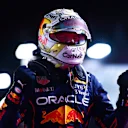 JEDDAH, SAUDI ARABIA - MARCH 27: Race winner Max Verstappen of the Netherlands and Oracle Red Bull Racing celebrates in parc ferme during the F1 Grand Prix of Saudi Arabia at the Jeddah Corniche Circuit on March 27, 2022 in Jeddah, Saudi Arabia. (Photo by Mario Renzi - Formula 1/Formula 1 via Getty Images)
