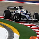 SINGAPORE, SINGAPORE - SEPTEMBER 30: Pierre Gasly of France driving the (10) Scuderia AlphaTauri AT03 on track during practice ahead of the F1 Grand Prix of Singapore at Marina Bay Street Circuit on September 30, 2022 in Singapore, Singapore. (Photo by Bryn Lennon - Formula 1/Formula 1 via Getty Images)