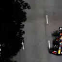 SINGAPORE, SINGAPORE - SEPTEMBER 30: Max Verstappen of the Netherlands driving the (1) Oracle Red Bull Racing RB18 on track during practice ahead of the F1 Grand Prix of Singapore at Marina Bay Street Circuit on September 30, 2022 in Singapore, Singapore. (Photo by Bryn Lennon - Formula 1/Formula 1 via Getty Images)
