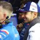 SINGAPORE, SINGAPORE - OCTOBER 01: Esteban Ocon of France and Alpine F1 looks on during final practice ahead of the F1 Grand Prix of Singapore at Marina Bay Street Circuit on October 01, 2022 in Singapore, Singapore. (Photo by Dan Istitene - Formula 1/Formula 1 via Getty Images)